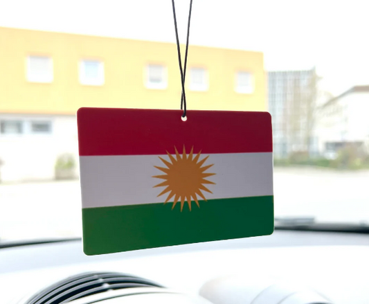 Duftbaum Kurdistan Flagge